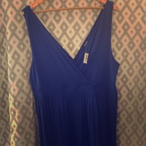 Royal blue dress!